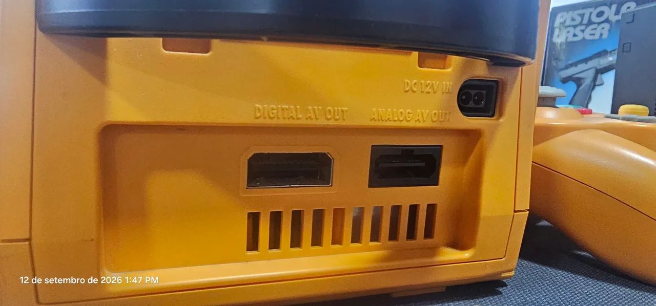 Console Game Cube Laranja - Foto 4