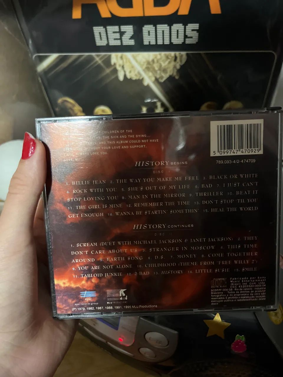Cd michael jackson history duplo  - Foto 2