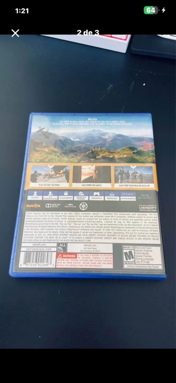 ghost recon ps4 - Foto 2