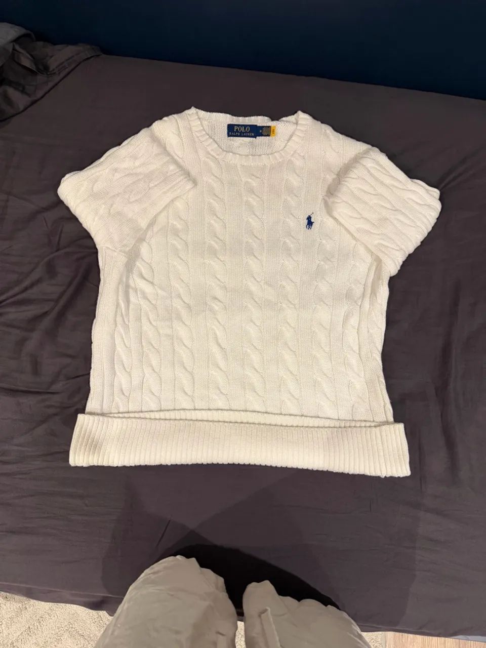 Suéter Ralph Lauren Tricô Trançado 