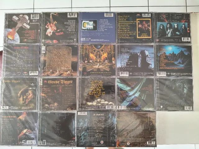 CDs Grave Digger Coleção - Foto 2