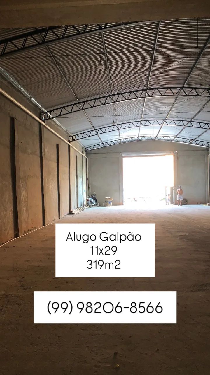 Galpão perto da BR 010 Imperatriz 