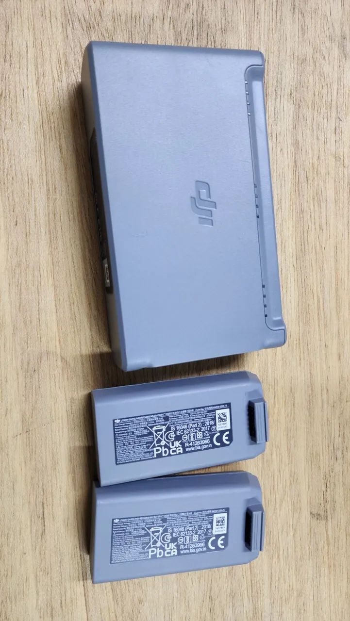 Drone dji mini 4k com bateria extra e carregador externo bolsa heliponto acessórios  - Foto 3
