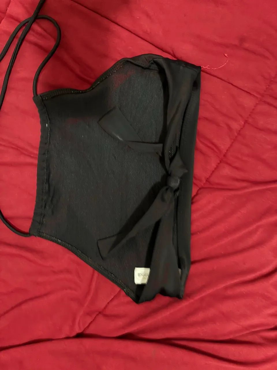 top de biquíni preto - Foto 2