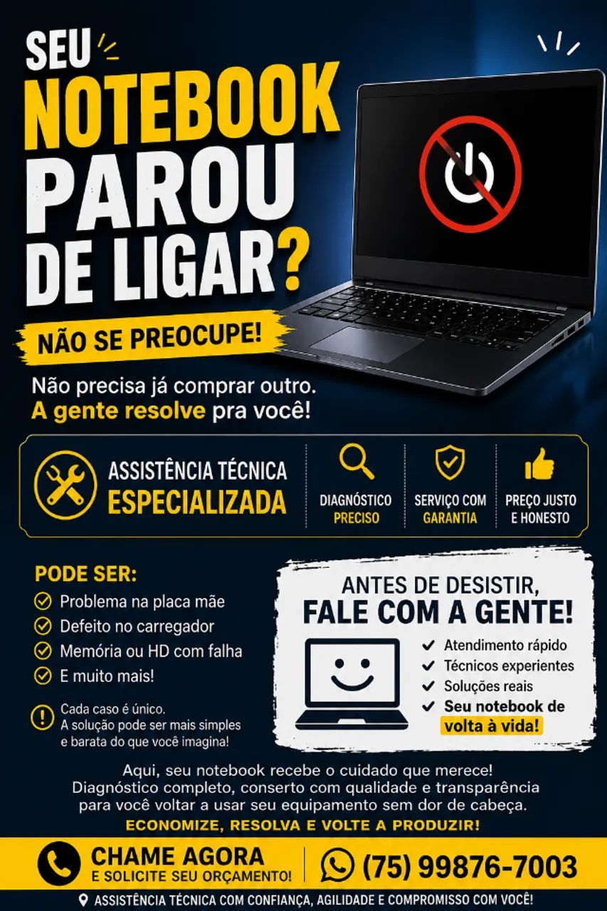 Computador e Notebook