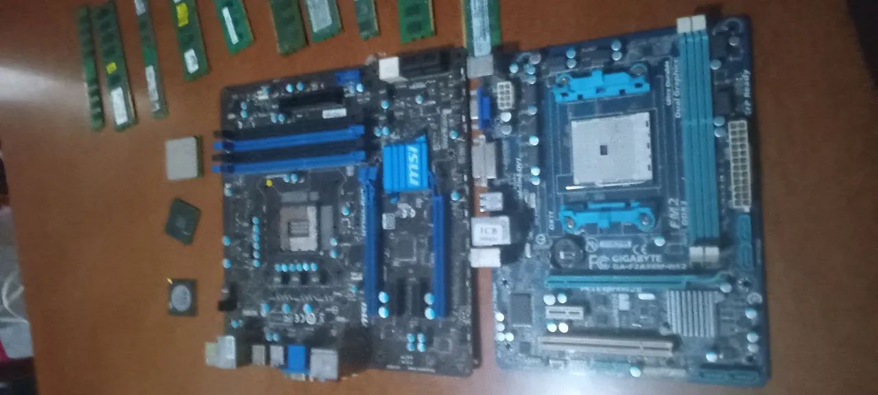 Desapego placa mãe +várias memórias  - Foto 4