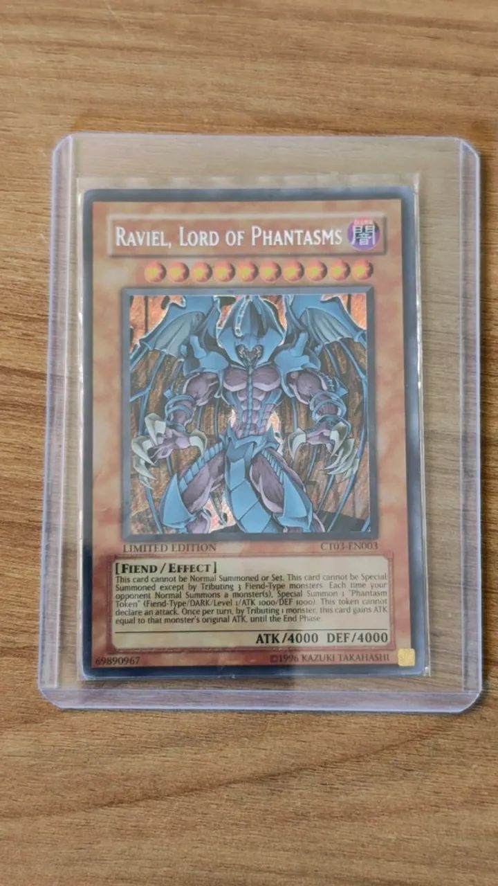 Card Yu-Gi-Oh Raviel, Lord of Phantasms