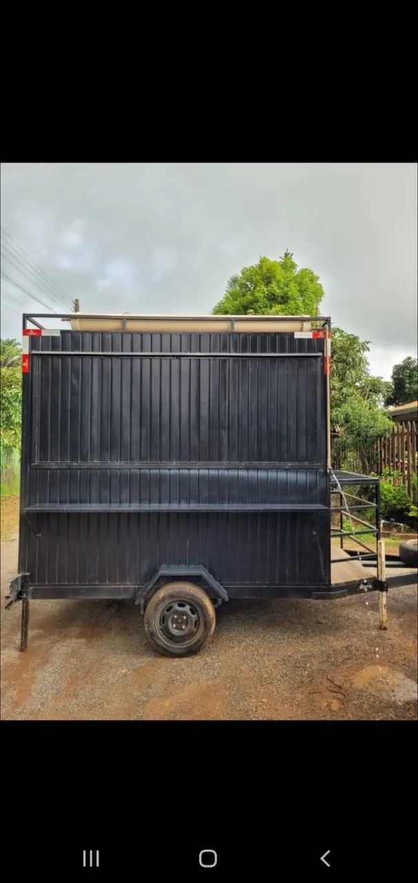 Carretinha trailer pouco usada.