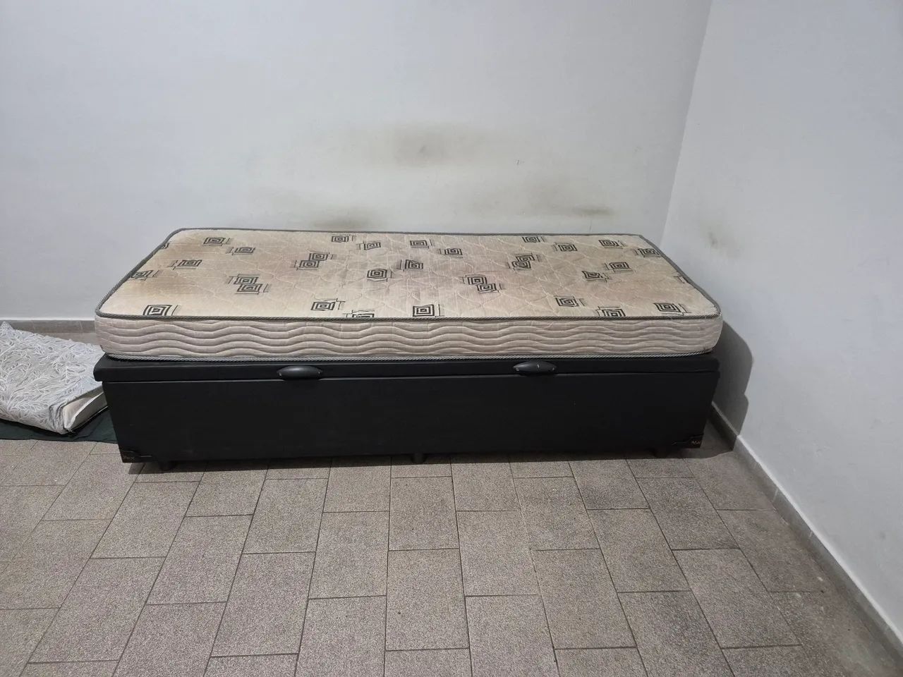 Camo box solteiro com baú 