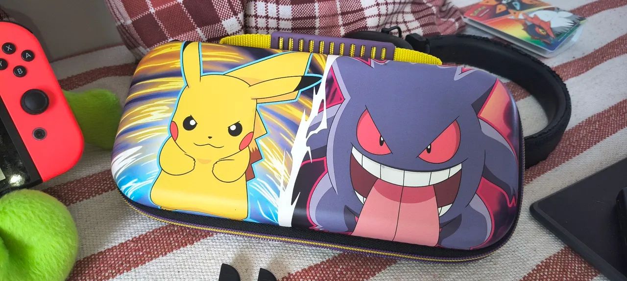 Nintendo switch com case personalizada usado - Foto 3