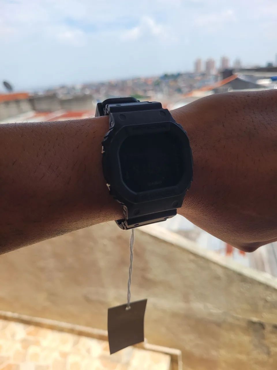 RELÓGIO MASCULINO DIGITAL G-SHOCK DW5600 PRETO  - Foto 3