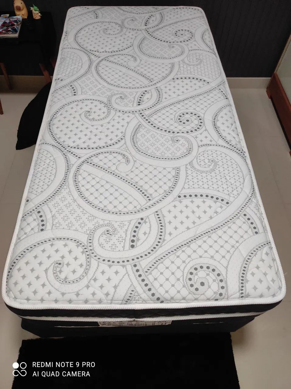 Cama box solteiro da PRORELAX.<br>Prorelax*Jessica:*<br>Prorelax<br>Prorelax - Foto 4