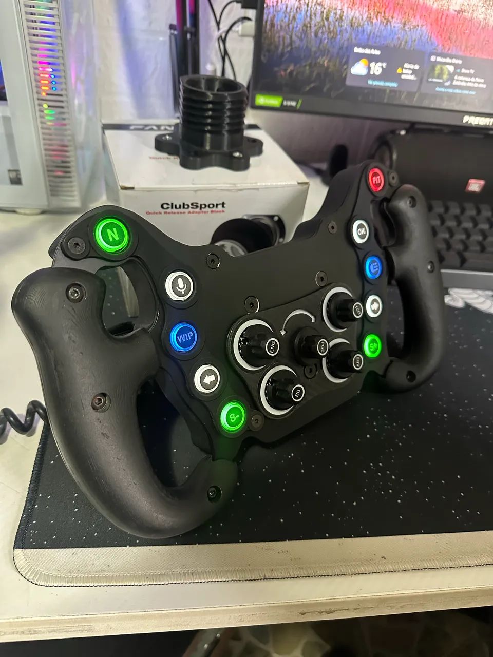 Aro Volante addon Fanatec/Thrustmaster/Logitech - Foto 2