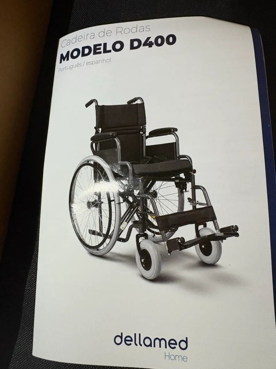 Cadeira de rodas mais cadeira pra banho novas!! - Foto 4
