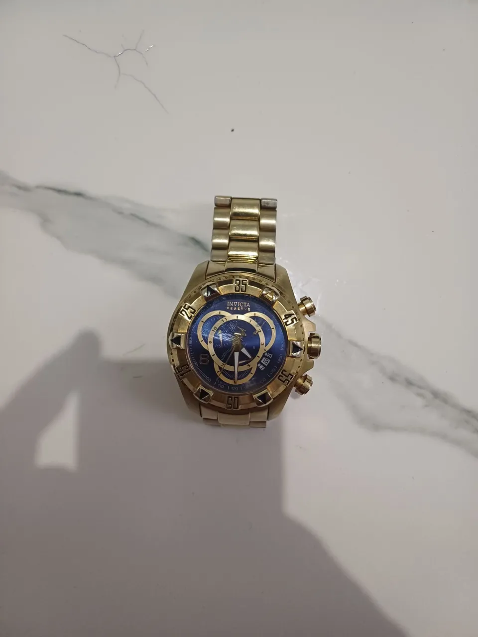 Urgente Invicta Original cara Preta com caixa manual e certificado