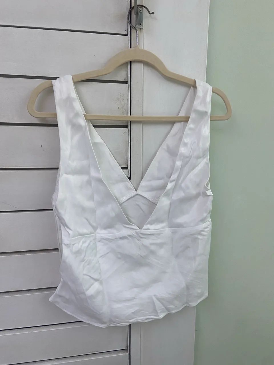 Blusa Farm decote V P - Foto 4