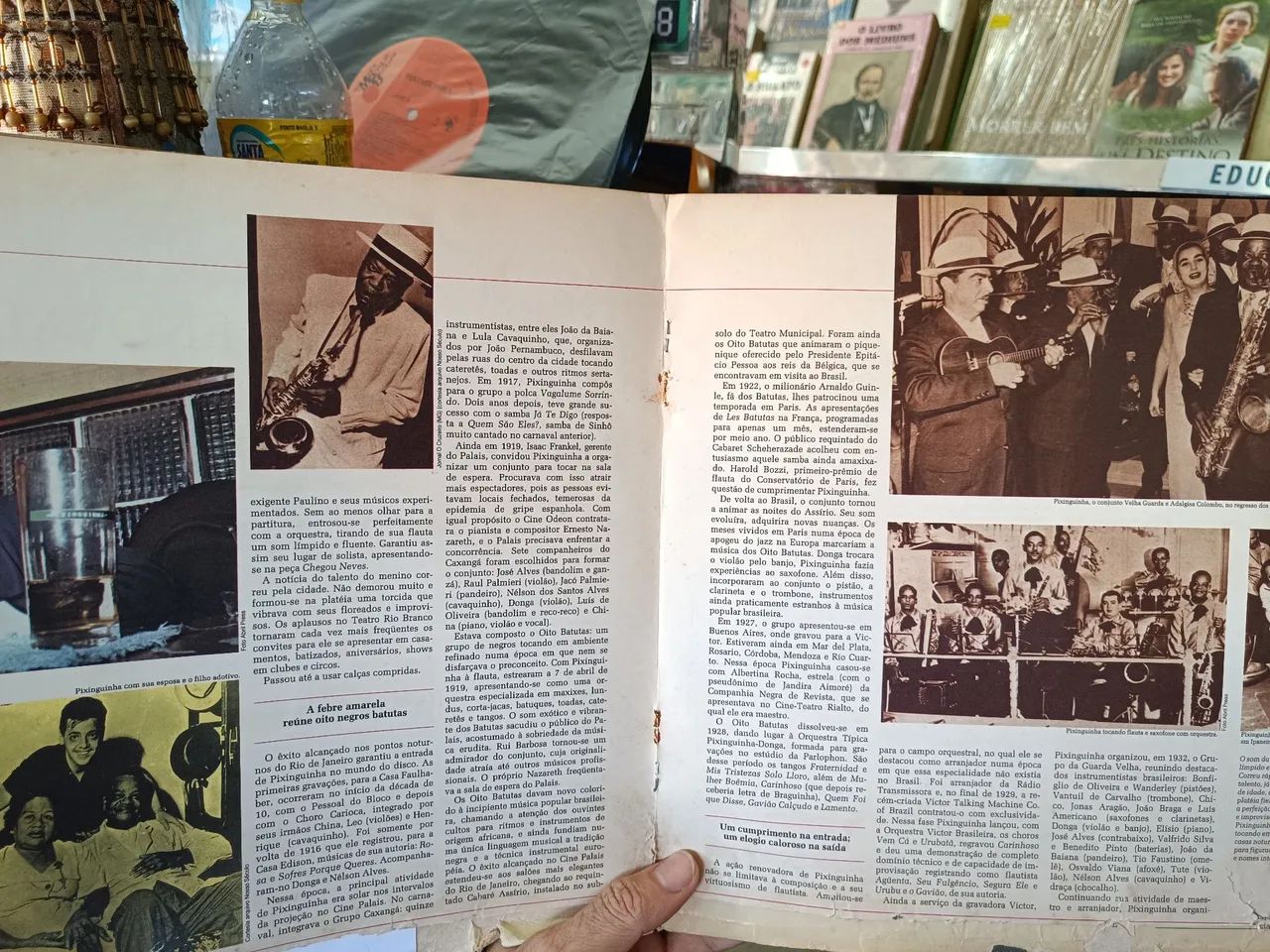 Lp vinil saudoso Pixinguinha  - Foto 4