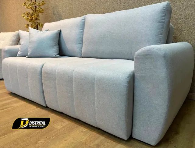Sofá Cama Retrátil Rubi 2,10m Promoção - Foto 2