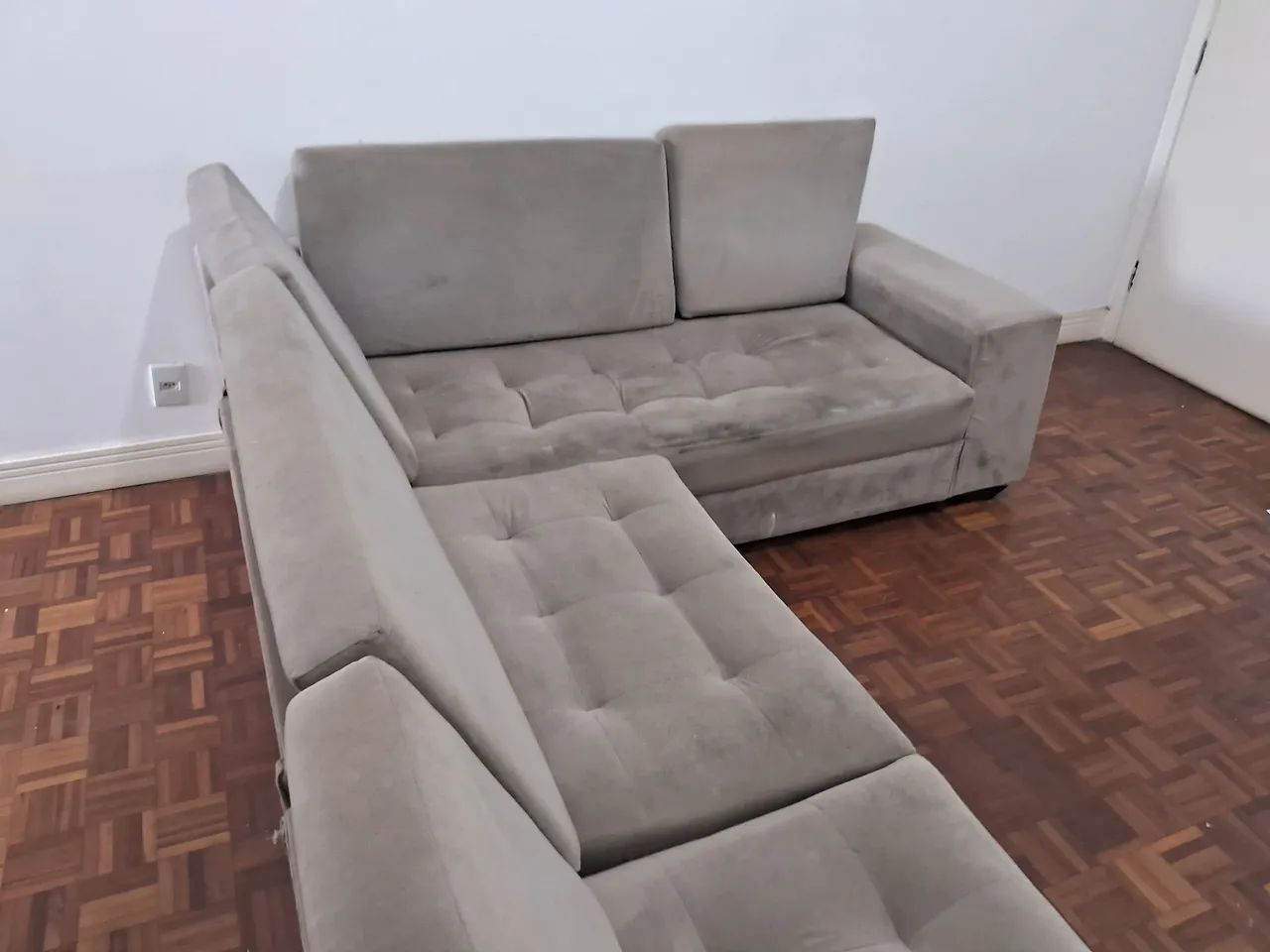 Jogo de sofás em L - Foto 2