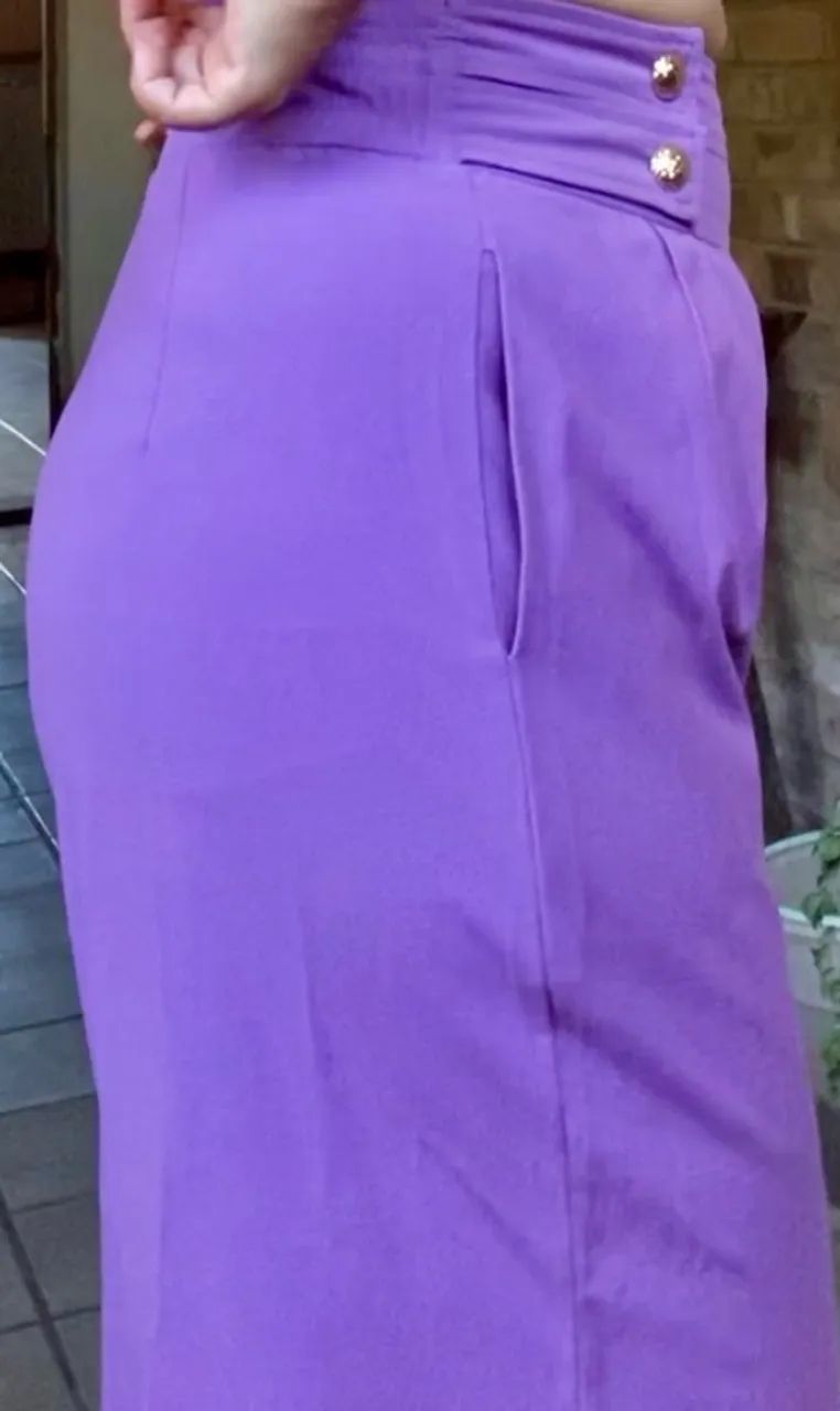 Conjunto M calça pantalona  - Foto 4