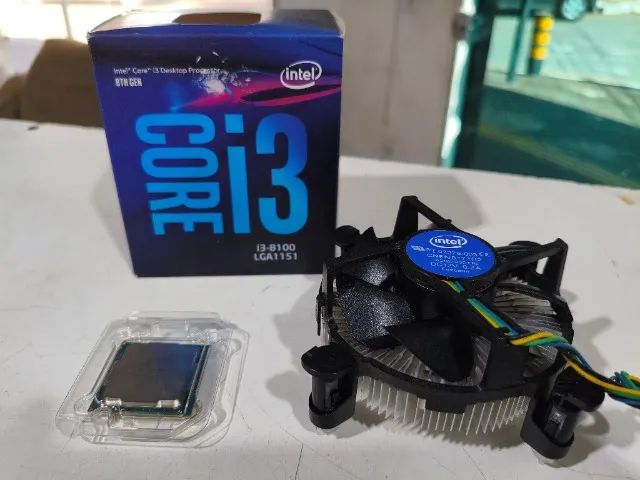 Processador Intel Core i3-8100 3.60GHz LGA 1151 (8ª Geração)