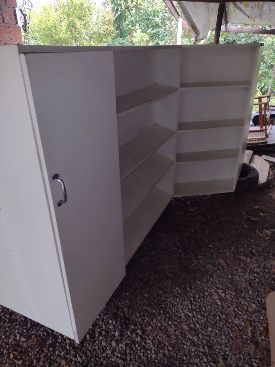 Balcão Expositor de Padaria em MDF - 2,80m × 1,35m x 66cm - Foto 3
