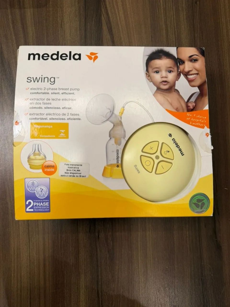Extratora de leite medela