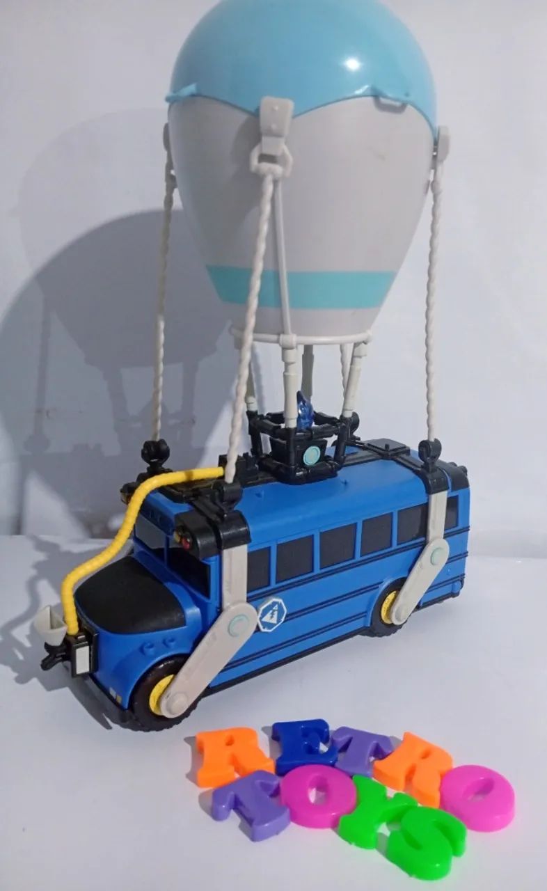 BRINQUEDO ONIBUS DE BATALHA FORTNITE - Foto 2