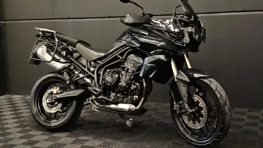 Tiger 800 2015 Preta - Foto 5