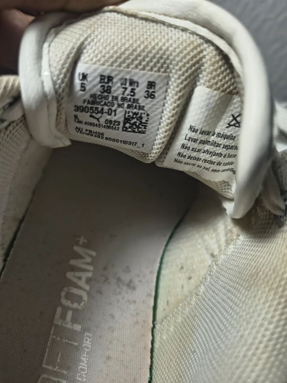 tênis puma carina platform branco 36 - Foto 5