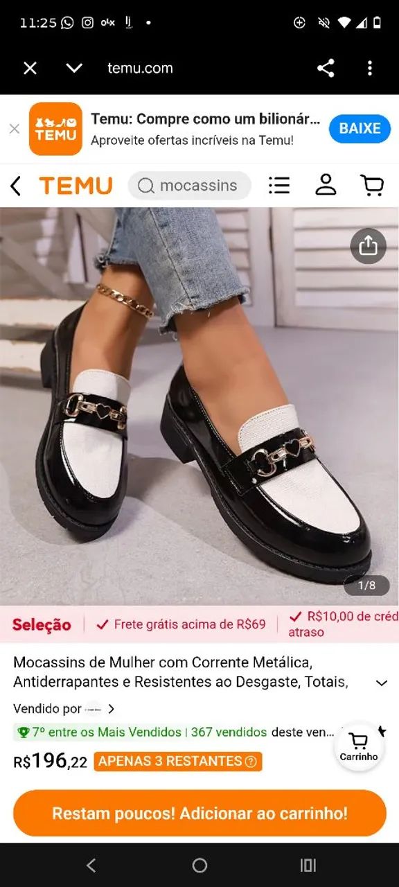 Mocassim Lovito - Foto 4