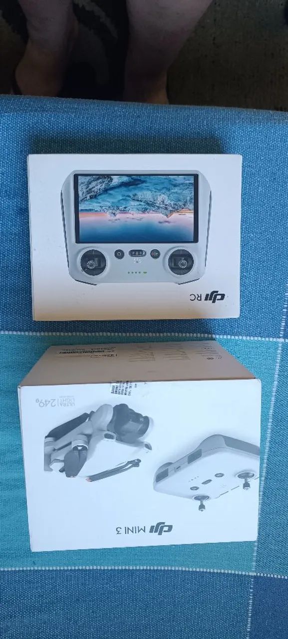Drone DJI Mine 3 com RC com tela - Foto 5