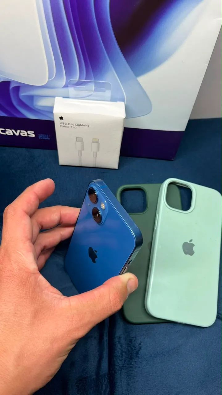 iPhone 13 azul - Foto 3