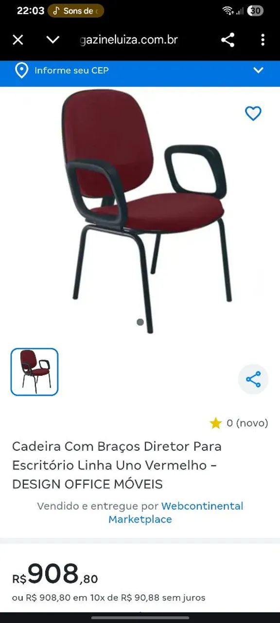 Cadeiras de escritório  - Foto 2