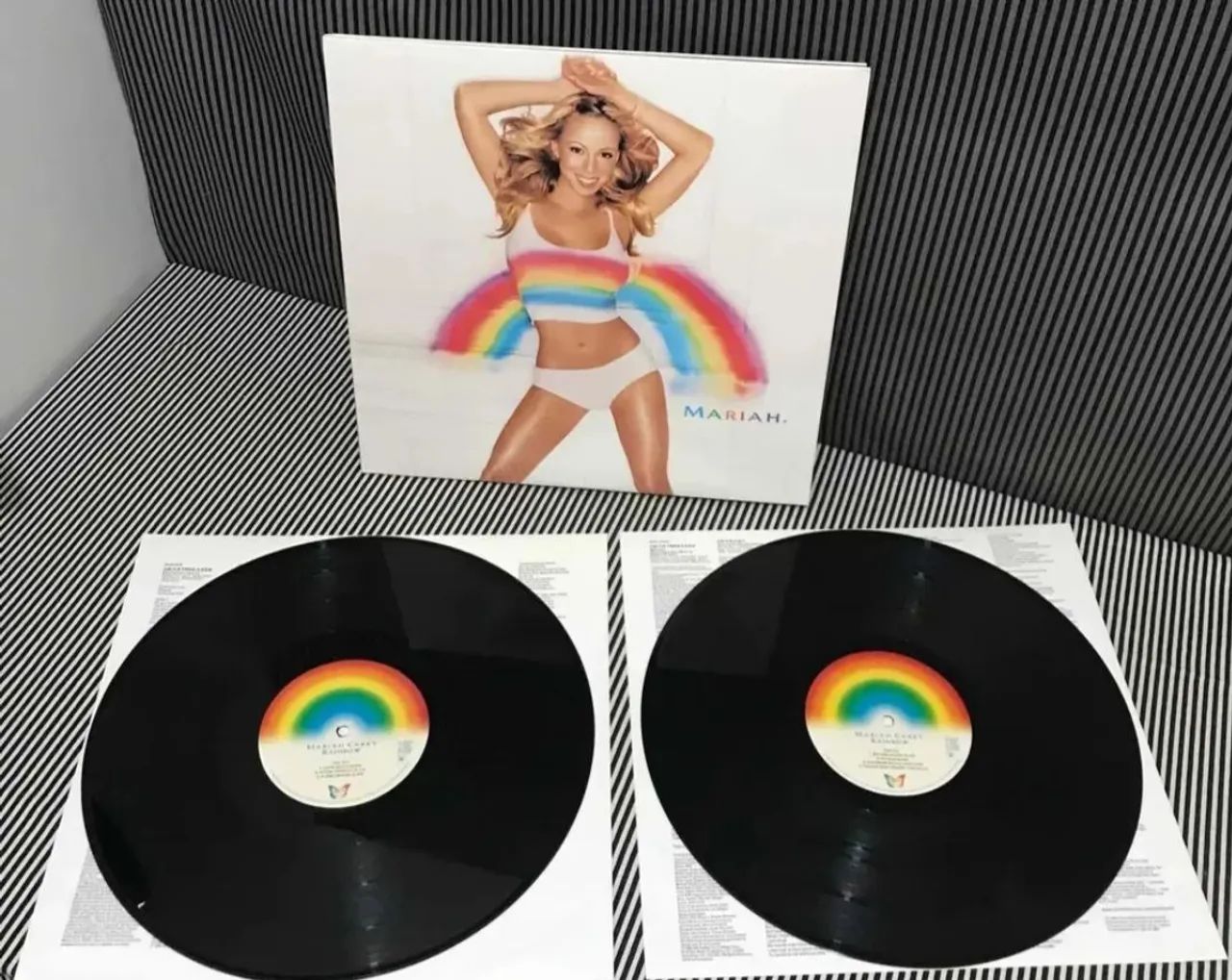 Lp vinil Mariah Carey Rainbow - Foto 3