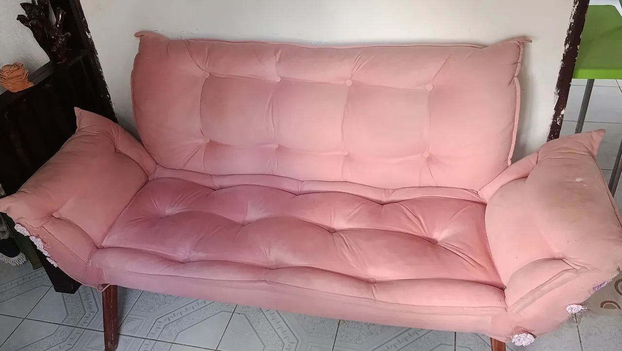  sofa namoradeira + 2  poltronas - Foto 3
