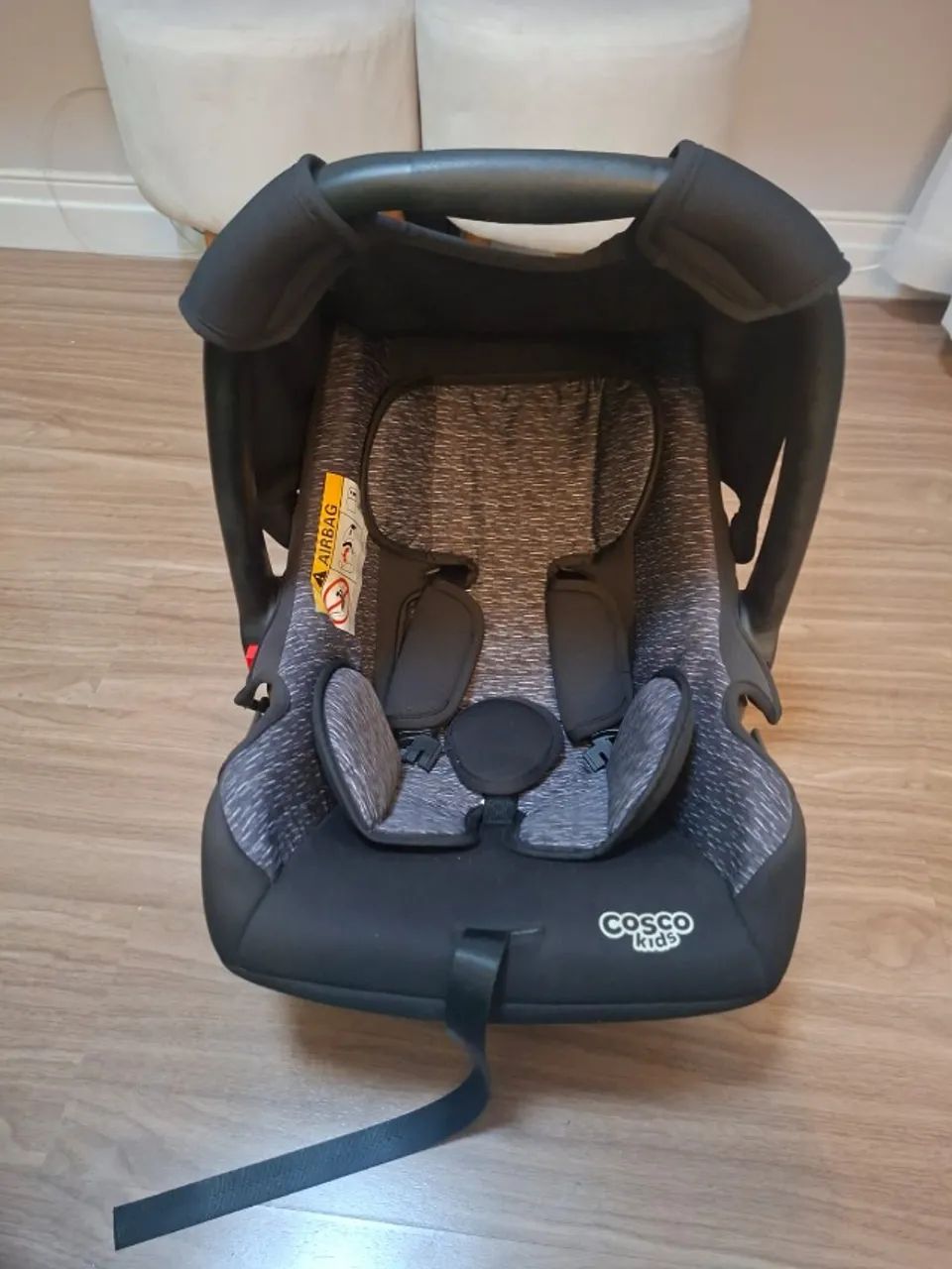 Carrinho com bêbê conforto + Cama retrátil e colção infantil - Foto 4