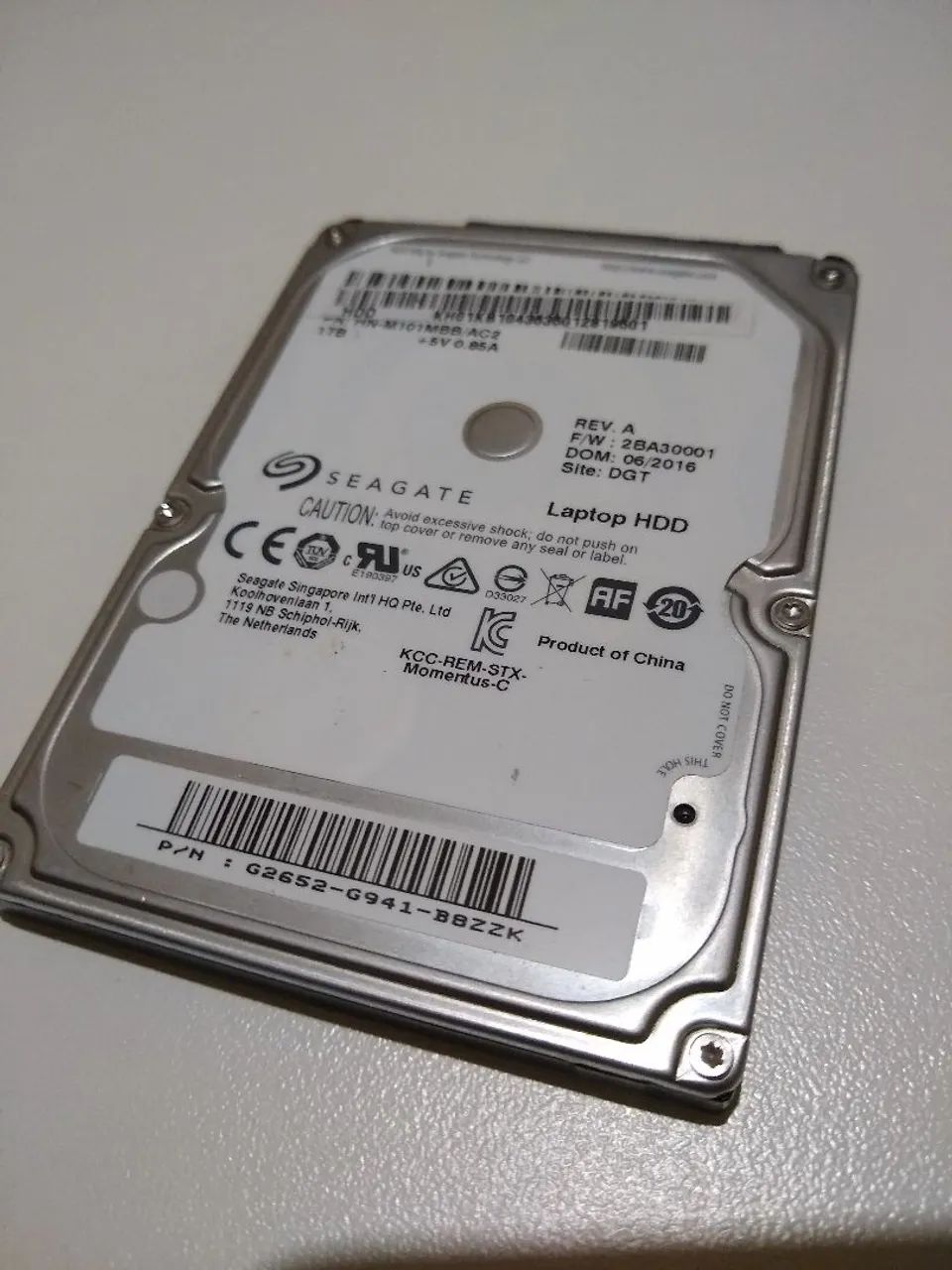 HD 1TB Seagate Funcionando Perfeito Muito Barato