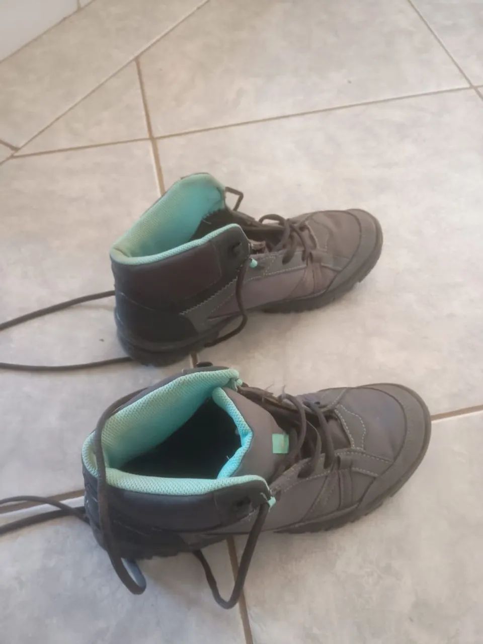 Bota trekking NH100 cinza 36 - Foto 3