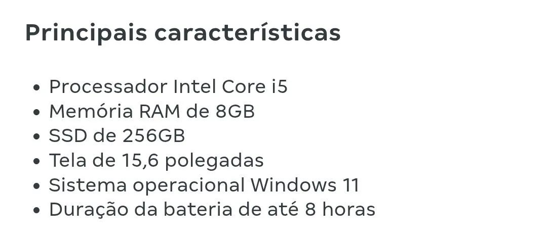 Notebook Acer Aspire 5 Core i5 8GB RAM SSD 256GB - Foto 3
