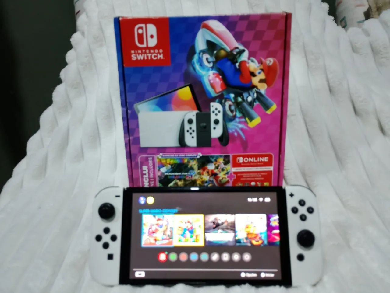 Nintendo Switch OLED DESBLOQUEADO original 