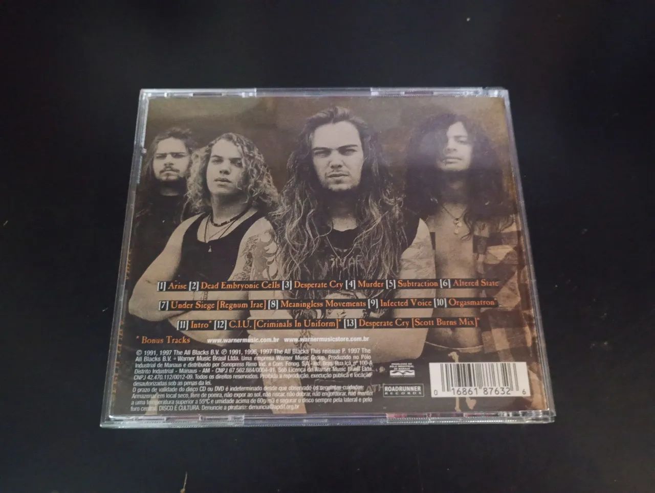 Cd sepultura - Arise  - Foto 2