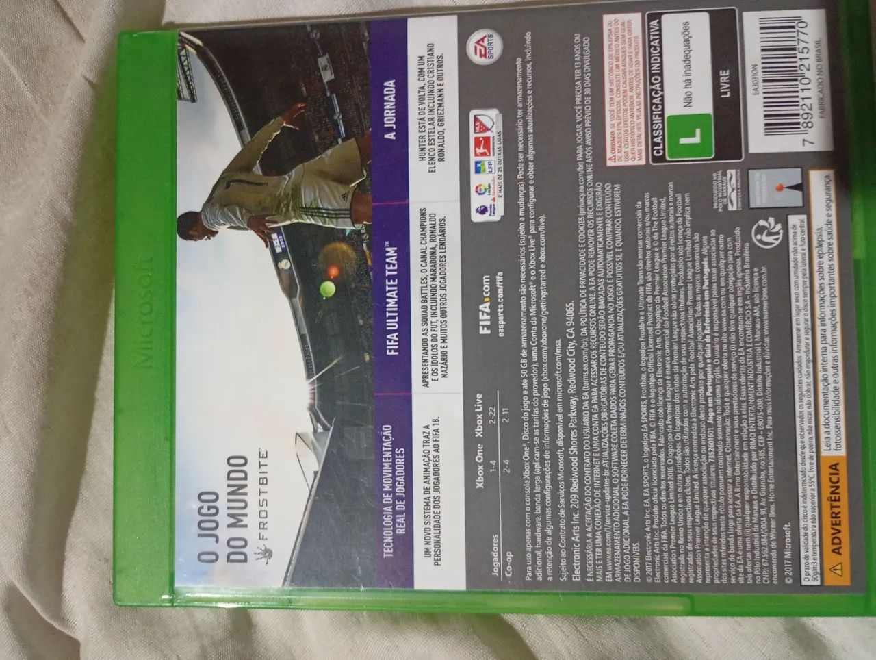 FIFA 18 XBOX ONE S - Foto 3