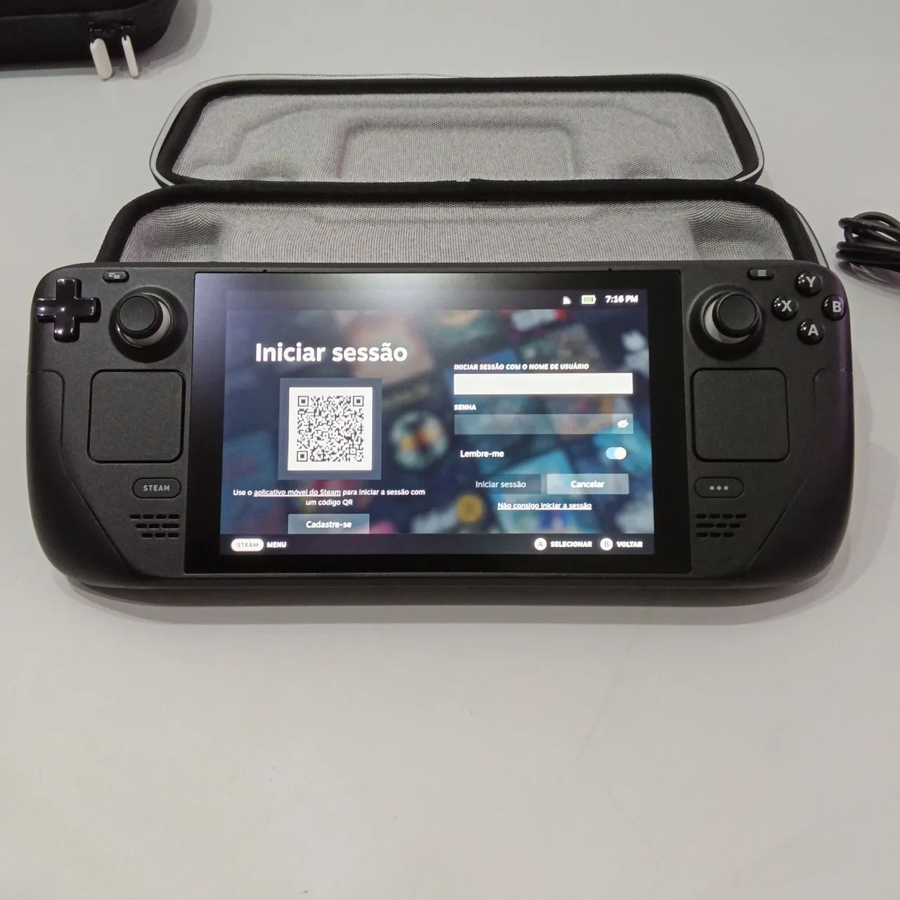 Vendo Steam Deck LCD 512Gb Semi novo - Consoles de Vídeo Game