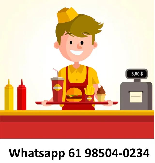 Vaga para Atendente de Hamburgueria com ou sem experiência