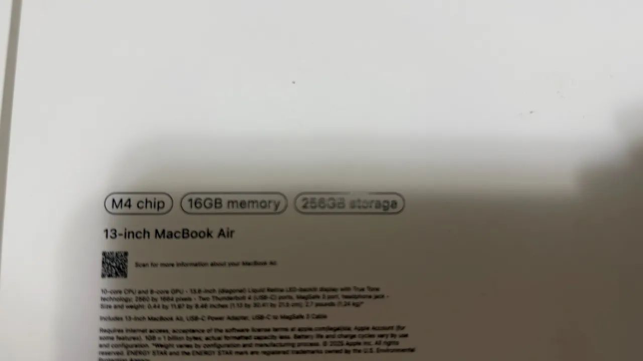 MacBook Air M4 (13, 256GB, 16GB RAM) - Foto 4