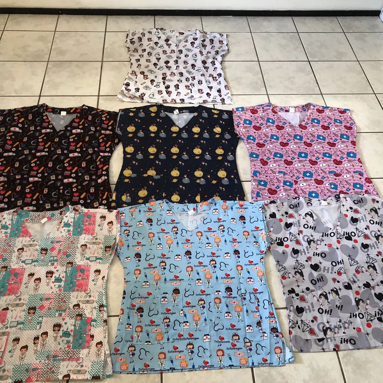 Pijamas Scrubs Cirúrgicos  - Foto 4