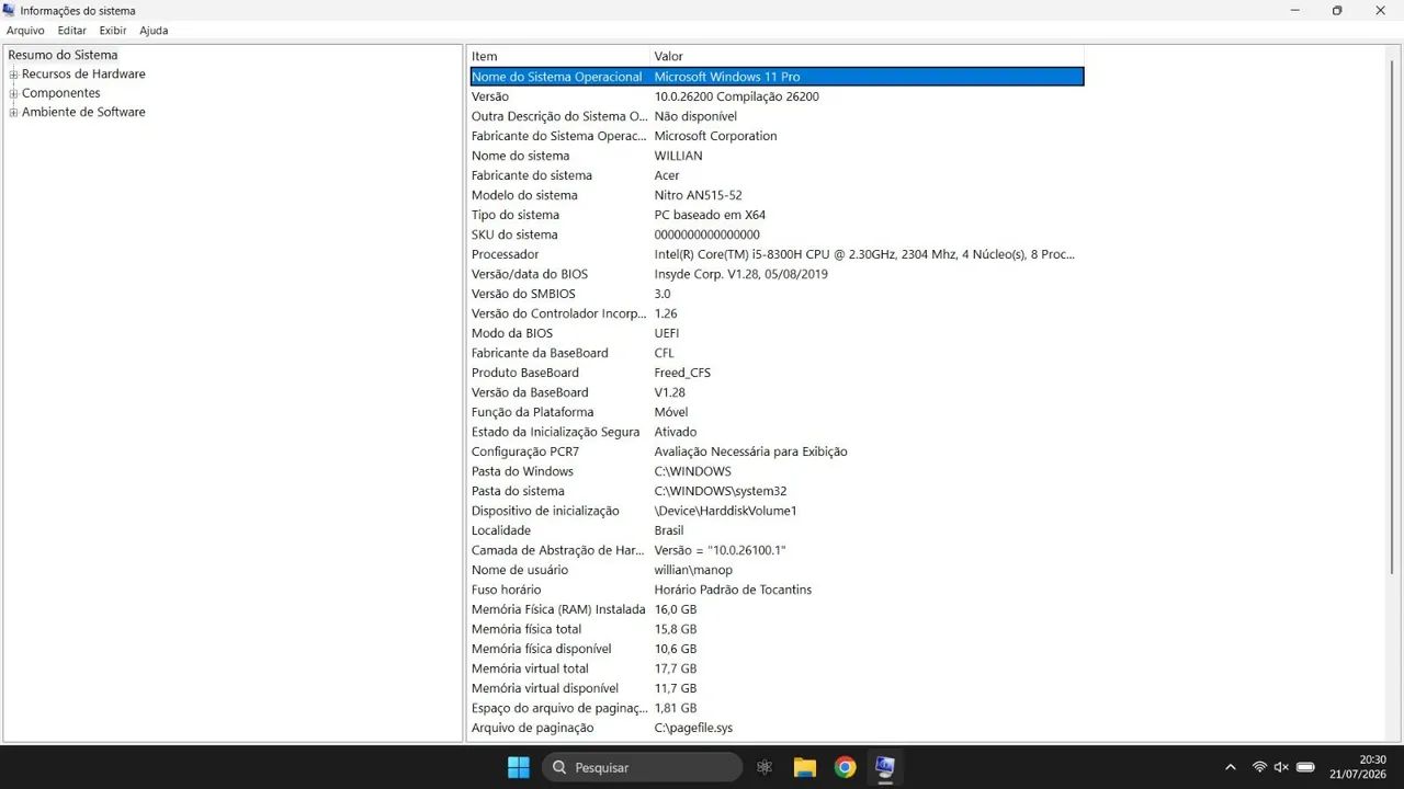 Oportunidade Notebook GAMER Acer nitro 5 - Foto 5