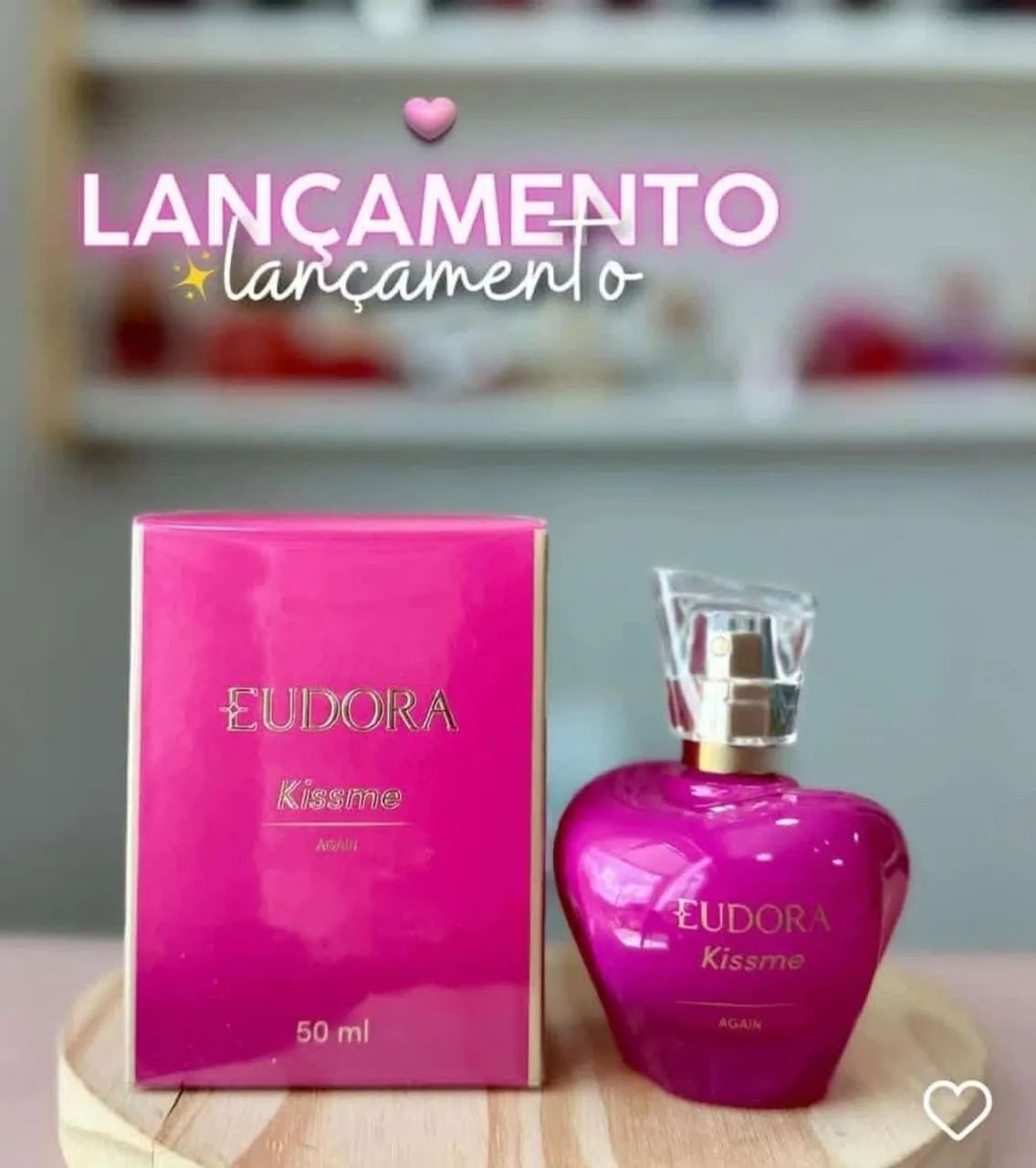 Promoção Relâmpago Perfume Eudora Kissme Again