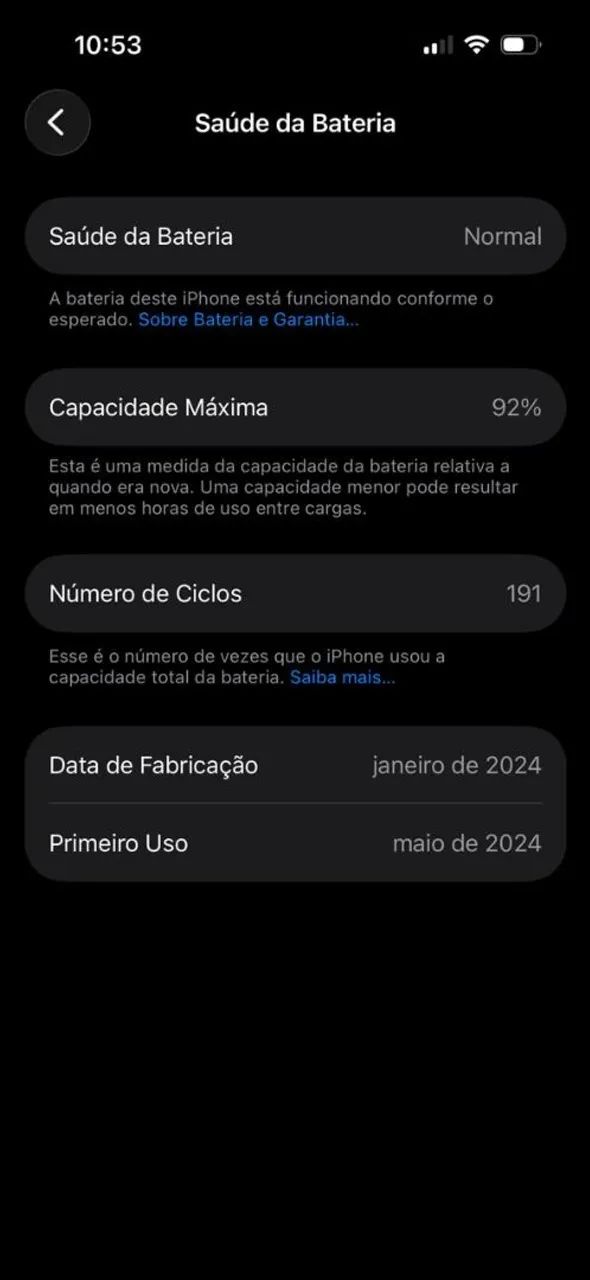 iPhone 15 Pro 128GB Bateria 92% - Foto 3